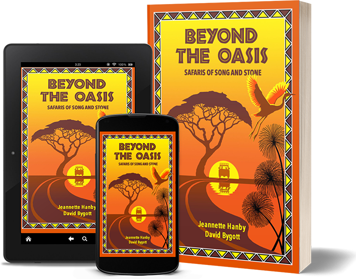 Rendering of different cover formats of #beyondtheoasisbook